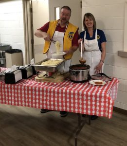 Here is a picture from our spaghetti dinner in Sept 2019