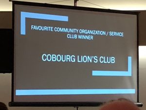 Lions receive Spirit award from MYFM - Favourite Service Club 2020